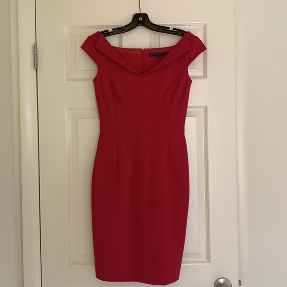 ANTONIO MELANI Joan Dress - Fall Red - Picture 5 of 5